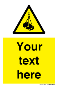 Custom Overhead Load Sign